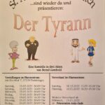 St. Anna's Komödianten präsentieren: "Der Tyrann"