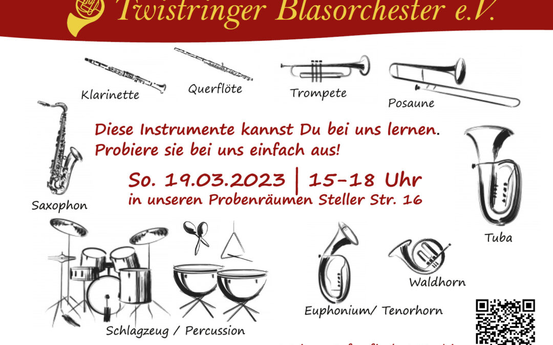 Instrumentenkarussel vom Twistringer Blasorchester