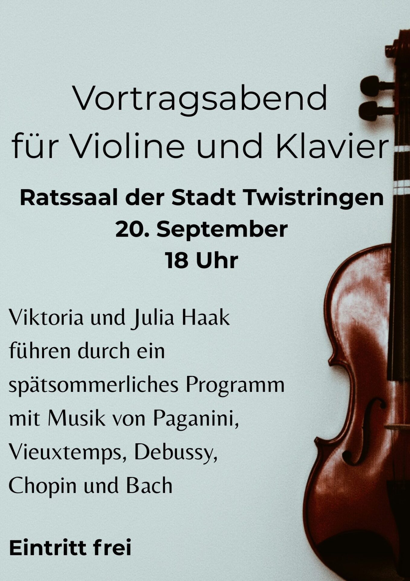 Kammermusik im Rathaus